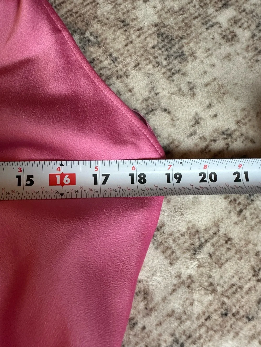 Gianni Bini Peyton Size 10 Pink Satin Halter Neck Ruched Mini Sheath Dress NWT - Picture 6 of 8
